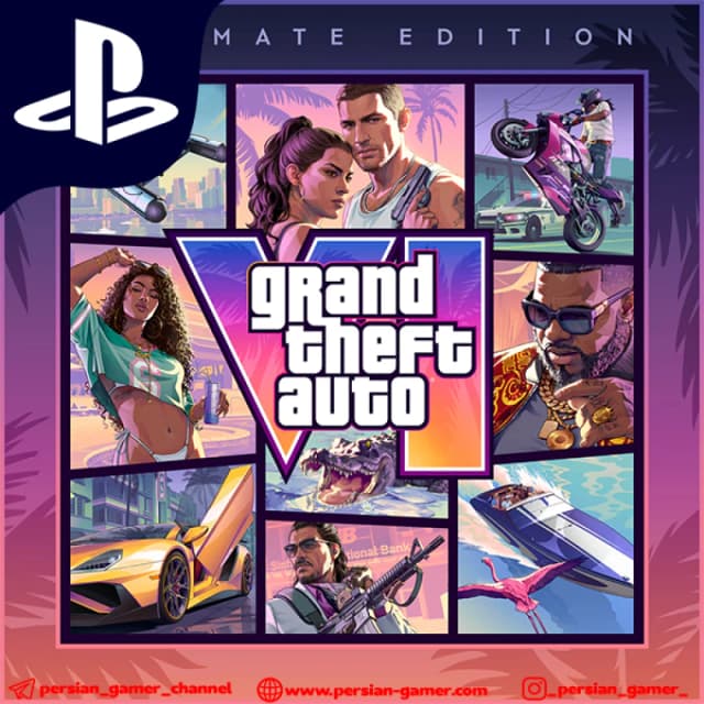 خرید اکانت قانونی Gta VI Ultimate Edition برای PS5